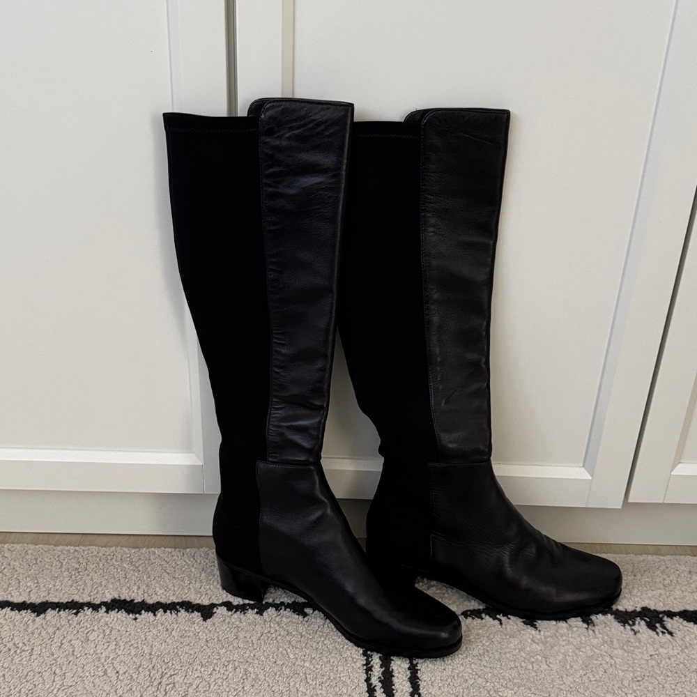 Stuart Weitzman Black Over the Knee Boots